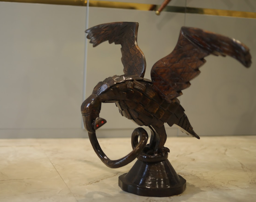 Great Indian Hawk on Hunt_Powerful deep impacting Showpiece