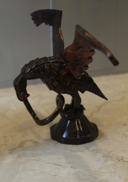 Great Indian Hawk on Hunt_Powerful deep impacting Showpiece