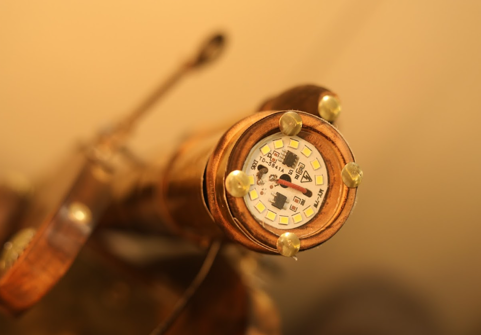 Wooden Cannon Showpiece